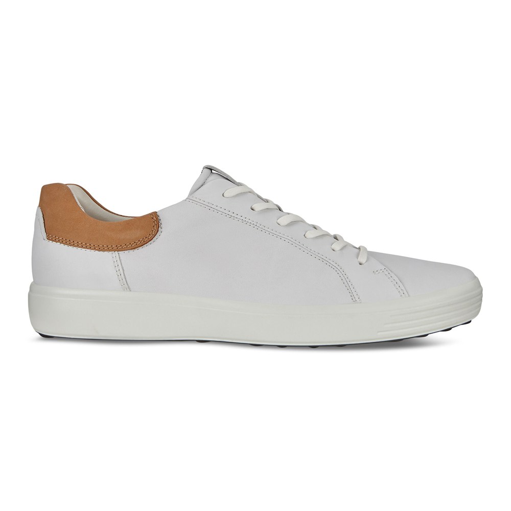 ECCO Mens Sneakers White - Soft 7 Streets - BGE-306128